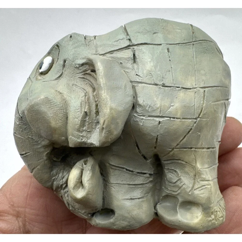 Russ Elephant Kathleen Kelly Critter Factory Figurine 2.5